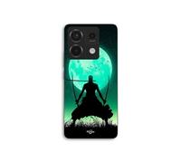 Coque Pour Xiaomi Redmi Note 13 Pro 5g Roronoa Zoro triple épée pleine lune