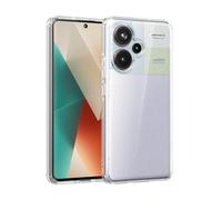 Coque pour Xiaomi Redmi Note 13 Pro+ Plus 5G - housse etui silicone gel fine + film ecran - TRANSPARENT TPU