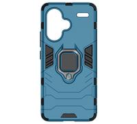 Coque pour Xiaomi Redmi Note 13 Pro Plus Anneau Support Ring Collection Bleu clair