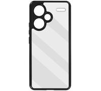 Coque pour Xiaomi Redmi Note 13 Pro Plus Semi-rigide Coins Antichoc Contour Noir