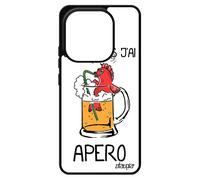 Coque Pour Xiaomi Redmi Note 14 4g Europe Silicone J'peux Pas J'ai Apero Humoristique Biere Poisson Rouge Bourr¿ Comique Etui Drole Blanc