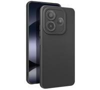 Coque pour Xiaomi Redmi Note 14 5G Silicone Souple Bloc Caméra Protégé Noir