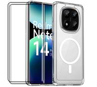 Coque pour Xiaomi Redmi Note 14 Pro Plus 5G avec Cercle Magnétique - 2 Verres Trempés - E.F.Connection®