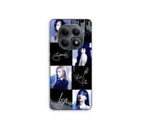 Coque de téléphone - MANIACASE - Xiaomi Redmi Note 15 5g - Silicone TPU - Noir - Blackpink signature photo