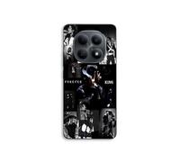 Coque de téléphone - MANIACASE - Xiaomi Redmi Note 15 5G - Silicone TPU - Noir - Motif Michael Jackson Forever King