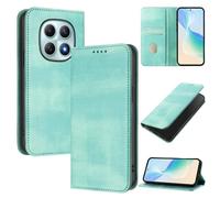 Coque pour Xiaomi Redmi Note 15 5G/Note 15 4G/Poco M8 6.77""[RFID Blocage][Fentes pour Cartes] Etui Housse en Cuir PU-Vert clair PT15