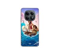 Coque de téléphone - MANIACASE - Xiaomi Redmi Note 15 5G - Silicone TPU - Motif Vaiana 2 Équipage - Noir