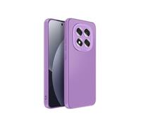 Coque pour Xiaomi Redmi Note 15 Pro 4G en Silicone avec Bord Caméra Surélevé Violet