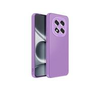 Coque pour Xiaomi Redmi Note 15 Pro 5G en Silicone avec Bord Caméra Surélevé Violet