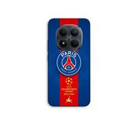 Coque - MANIACASE - Xiaomi Redmi Note 15 Pro 5G - PSG Logo Jordan - Silicone TPU - Noir