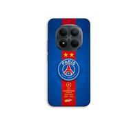 Coque pour Xiaomi Redmi Note 15 Pro Plus 5G PSG Logo Champion double legend Nike - Silicone TPU Rouge et Bleu