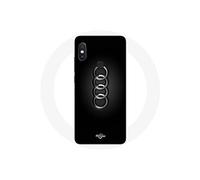 Coque - MANIACASE - Xiaomi Redmi Note 5 AI Dual Camera - Audi Logo - Souple - Noir