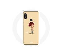 Coque pour Xiaomi Redmi Note 5 AI Dual Camera BTS TinyTAN Animation Suga