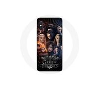 Coque pour Xiaomi Redmi Note 5 AI Dual Camera Game of Thrones Saison 8 Le Trône de Fer L'affiche de L'équipage Logo Aigle Gris