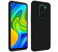 Coque pour Xiaomi Redmi Note 9 Silicone Semi-rigide Finition Soft Touch Noir