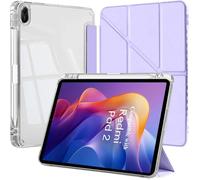 Coque Pour Xiaomi Redmi Pad 2 11 Pouces 2025 Avec Porte-Pencil, 6-En-1 Multiples Angles De Vue, Support En Forme De Y,