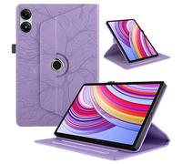 Coque pour Xiaomi Redmi Pad Pro 12.1 Pouces 2024 Etui Premium Cuir PU Rotatif à 360 Antichoc Degrés Flip Case Cover Fonction Support Housse - Violet