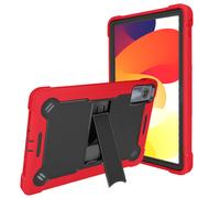 Coque pour Xiaomi Redmi Pad SE / Pad 2 Antichoc avec Béquille Support Noir / Rouge