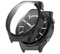 Coque pour Xiaomi Watch S1, Dur PC Housse Case mit Glas de Protection D'écran, Anti-Rayures, Anti-poussière, Cover Étui pour Xiaomi Watch S1