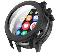 Coque pour Xiaomi Watch S4, Dur PC Housse Case mit Glas de Protection D'écran, Anti-Rayures, Anti-poussière, Cover Étui pour Xiaomi Watch S4