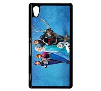 Coque Pour Xperia M4 Aqua - Frozen Reine Des Neiges - Noir