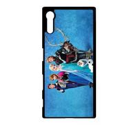 Coque Pour Xperia Xz - Frozen Reine Des Neiges - Noir