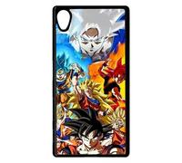 Coque Pour Xperia Z5 - Dbz Sangoku L Ascension Des Super Saiyans - Noir