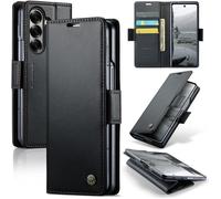 Coque Pour Z Fold 7 Étui Portefeuille Cover En Cuir Pu Wallet Avec Cartes Magnétique Et Rfid Protection Antivol Folio Housse Samsun