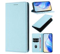Coque pour ZTE Blade A35 / A55, Étui Housse Portefeuille en Cuir PU [Blocage RFID] [Magnétique] Flip Case Etui avec Porte-Cartes pour ZTE Blade A35 / A55, Bleu Ciel