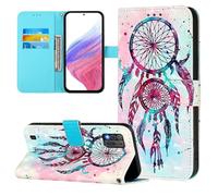 Coque pour ZTE Blade A52 Lite, Housse en Cuir PU Pochette Portefeuille Magnétique Etui de Protection, Flip Case pour ZTE Blade A52 Lite, Carillons