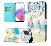 Coque pour ZTE Blade A52 Lite, Housse en Cuir PU Pochette Portefeuille Magnétique Etui de Protection, Flip Case pour ZTE Blade A52 Lite, Campanule
