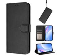 Coque pour ZTE Blade A75 5G / Nubia Focus 5G, Étui Portefeuille en PU Cuir avec RFID Blocage,Support Intégré,Magnétique,Fentes Cartes Flip Housse pour ZTE Blade A75 5G / Nubia Focus 5G, Noir