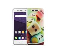 Coque Pour ZTE BLADE V8 Marshmallows Sac Case Cover Motif Slim Bumper