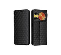 Coque pour ZTE nubia 2 De Musique Housse en 3D Cuir PU Pochette Portefeuille Magnétique Etui de Protection Fermeture Flip Rabat Case Noir