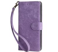 Coque pour ZTE Nubia Air 5G,Fermeture magnétique,PU Portefeuille en Cuir Étui de téléphone avec 4 Fentes pour Cartes.Conception Anti-vol RFID-Purple