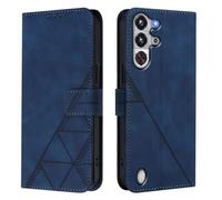 Coque pour ZTE Nubia Red Magic 10 Pro Coque Etui avec Porte Carte à Rabat Clapet Portefeuille en PU Cuir Pochette Magnétique Flip Case Étui Cover Housse Protection Coque, Bleu