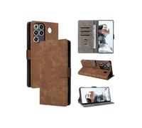 Coque pour ZTE nubia RedMagic 11 Pro Plus Portefeuille Flip Folio Etui en Cuir PU Fermeture Magnétique Couverture De Fentes Pour Cartes Blocage RFID