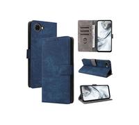 Coque pour ZTE Nubia S2 Lite Portefeuille Flip Folio Etui en Cuir PU Fermeture Magnétique Couverture De Fentes Pour Cartes Blocage RFID Bleu
