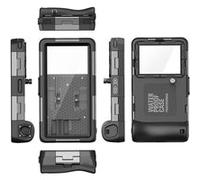 Coque pour ZURSANA iPhone 16/15/14 Pro MAX Coque Submersible Universelle Etui De Plongée Noir Noir G