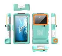 Coque pour ZURSANA iPhone 16/15/14 Pro MAX Coque Submersible Universelle Etui De Plongée Orange Orange G