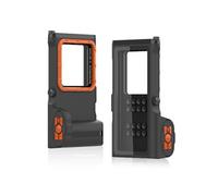 Coque pour ZURSANA iPhone 16 Pro Max/Samsung S24 Ultra Universelle Etui De Plongée Coque Submersible Photo Sous-marine 50ft/15m Bluetooth Avec Contrôle APP Orange Orange