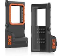 Coque pour ZURSANA Samsung S24 Ultra/S23 Ultra/iPhone15 Coque Bluetooth Avec Contrôle APP Universelle Etui De Plongée Photo Sous-marine 50ft/15m Orange Orange