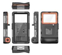 Coque pour ZURSANA Samsung S24 Ultra/S23 Ultra/iPhone15 Coque Submersible Universelle Etui De Plongée Orange Orange G