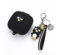 Coque Powerbeats Pro avec porte-clés de poupée, Suublg en silicone souple avec bande dessinée Beats Pro - Protection intégrale anti-perte - Accessoires compatibles avec Beats Powerbeats Pro (Bird)