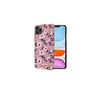 coque premium crystal seoul hibiscus rose: iphone 11 pro