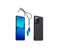 Coque XIAOMI 13 Lite premium noir avec Collier