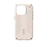 Coque Presidio2 Grip Click-Lock pour iPhone 15 Pro Speck Beige