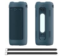 Coque profilée en silicone pour JBL Grip offrant une résistance aux chutes et une intégration parfaite avec les commandes du haut-parleur (bleu)