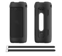 Coque profilée en silicone pour JBL Grip offrant une résistance aux chutes et une intégration parfaite avec les commandes du haut-parleur (noir)