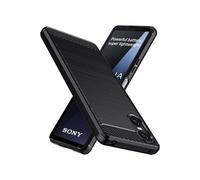 Coque protection brossée noire pour Sony Xperia 10 VI 5G souple Antichoc Cover